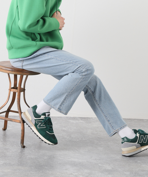 417 EDIFICE(フォーワンセブンエディフィス)の「【fosterr / フォスター】 BOOTSCUT JEANS / ブーツカット デニム(デニムパンツ・メンズ・サックスブルー/ブラック・SMALL/MEDIUM/LARGE)」の2枚目の写真