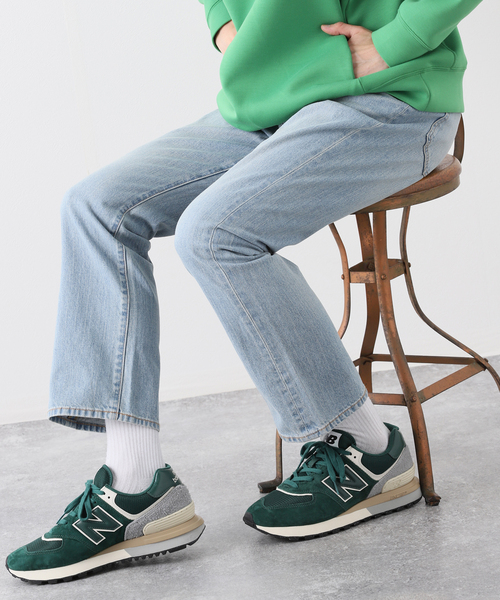 417 EDIFICE(フォーワンセブンエディフィス)の「【fosterr / フォスター】 BOOTSCUT JEANS / ブーツカット デニム(デニムパンツ・メンズ・サックスブルー/ブラック・SMALL/MEDIUM/LARGE)」の3枚目の写真
