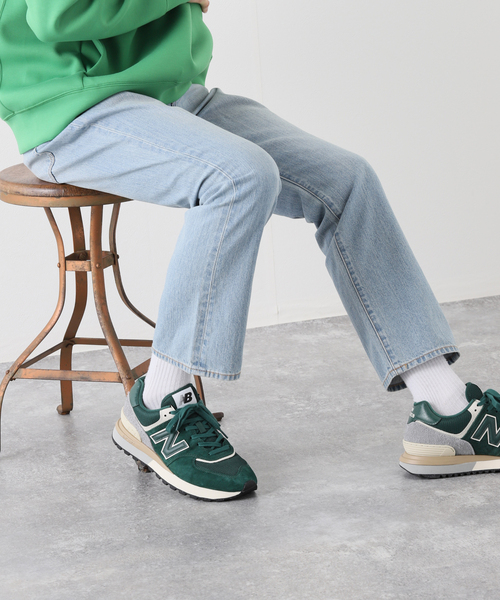 417 EDIFICE(フォーワンセブンエディフィス)の「【fosterr / フォスター】 BOOTSCUT JEANS / ブーツカット デニム(デニムパンツ・メンズ・サックスブルー/ブラック・SMALL/MEDIUM/LARGE)」の4枚目の写真
