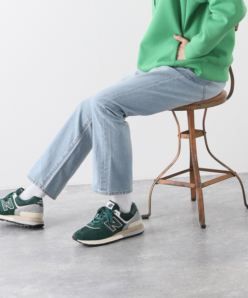 417 EDIFICE(フォーワンセブンエディフィス)の「【fosterr / フォスター】 BOOTSCUT JEANS / ブーツカット デニム(デニムパンツ・メンズ・サックスブルー/ブラック・SMALL/MEDIUM/LARGE)」の5枚目の写真