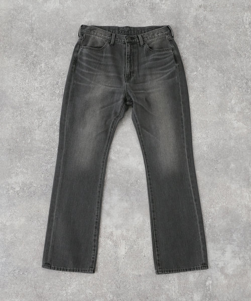 417 EDIFICE(フォーワンセブンエディフィス)の「【fosterr / フォスター】 BOOTSCUT JEANS / ブーツカット デニム(デニムパンツ・メンズ・サックスブルー/ブラック・SMALL/MEDIUM/LARGE)」の13枚目の写真