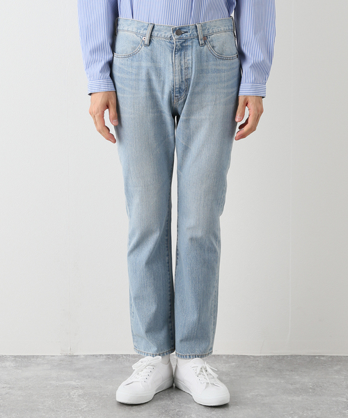 417 EDIFICE(フォーワンセブンエディフィス)の「【fosterr / フォスター】 BOOTSCUT JEANS / ブーツカット デニム(デニムパンツ・メンズ・サックスブルー/ブラック・SMALL/MEDIUM/LARGE)」の18枚目の写真