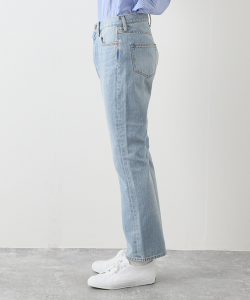 417 EDIFICE(フォーワンセブンエディフィス)の「【fosterr / フォスター】 BOOTSCUT JEANS / ブーツカット デニム(デニムパンツ・メンズ・サックスブルー/ブラック・SMALL/MEDIUM/LARGE)」の19枚目の写真