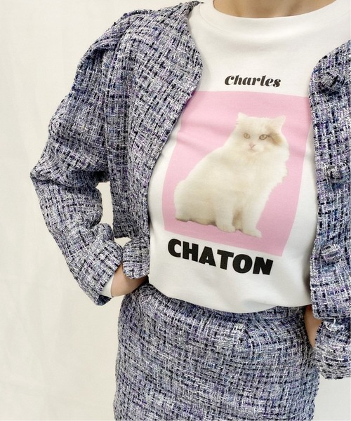 Charles Chaton（シャルルシャトン）の「Chaton L-TEE（Tシャツ ...