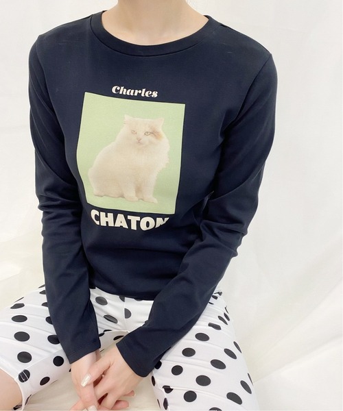 Charles Chaton（シャルルシャトン）の「Chaton L-TEE（Tシャツ