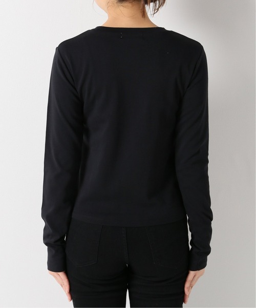 Charles Chaton（シャルルシャトン）の「Chaton L-TEE（Tシャツ/カットソー・レディース・ホワイト/ブラック・FREE）」の16枚目の写真