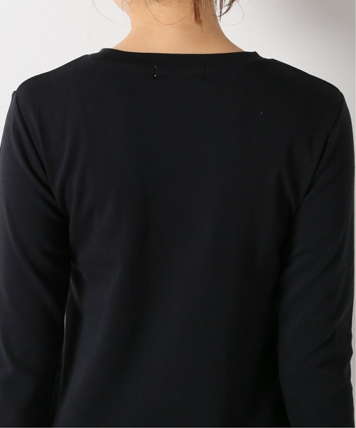 Charles Chaton（シャルルシャトン）の「Chaton L-TEE（Tシャツ/カットソー・レディース・ホワイト/ブラック・FREE）」の12枚目の写真