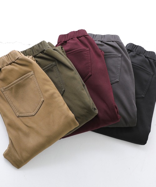 n'OrLABEL（ノアールレーベル）の「【機能素材】『裏ベロアストレッチレギパン』（その他パンツ・レディース・ベージュ/カーキ/ブラック/ボルドー/チャコール/ネイビー・LL/L/3L/M/S）」の10枚目の写真