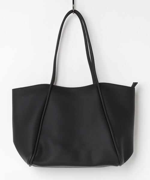 atmos pink（アトモスピンク）の「Legato Largo ソフトスキンフェイクレザー トート（トートバッグ・レディース・キャメル/ピンク系その他/ブラック/ベージュ/アイボリー/ミント・ONE SIZE）」の3枚目の写真