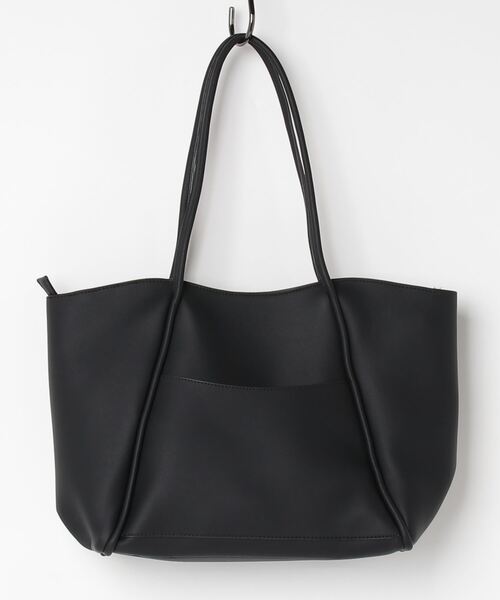 atmos pink（アトモスピンク）の「Legato Largo ソフトスキンフェイクレザー トート（トートバッグ・レディース・キャメル/ピンク系その他/ブラック/ベージュ/アイボリー/ミント・ONE SIZE）」の10枚目の写真