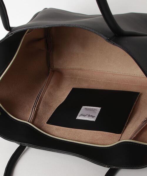 atmos pink（アトモスピンク）の「Legato Largo ソフトスキンフェイクレザー トート（トートバッグ・レディース・キャメル/ピンク系その他/ブラック/ベージュ/アイボリー/ミント・ONE SIZE）」の14枚目の写真