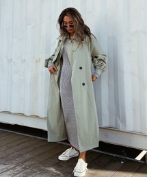 esutoreja（エストレジャ）の「シンプルトレンチコート（トレンチコート）」