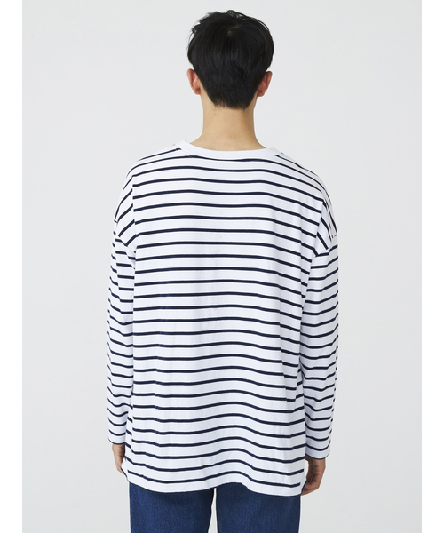 GAP（ギャップ）の「カーボナイズドジャージー シャツテール Tシャツ（Tシャツ/カットソー・メンズ・ホワイト/ブラック/ネイビー/グリーン・S/M/L/XL/XS）」の19枚目の写真
