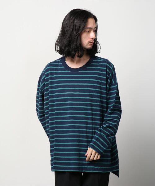 GAP（ギャップ）の「カーボナイズドジャージー シャツテール Tシャツ（Tシャツ/カットソー・メンズ・ホワイト/ブラック/ネイビー/グリーン・S/M/L/XL/XS）」の14枚目の写真