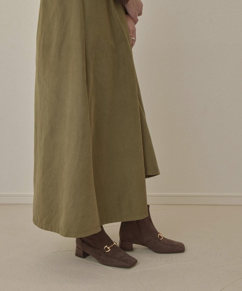 tukn.（トゥクン）の「【tukn.トゥクン】ビットショートブーツ/レディースブーツ（ブーツ・レディース・ブラック/ブラウン/アイボリー・LL/S/M/L）」の7枚目の写真