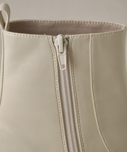 tukn.（トゥクン）の「【tukn.トゥクン】ビットショートブーツ/レディースブーツ（ブーツ・レディース・ブラック/ブラウン/アイボリー・LL/S/M/L）」の22枚目の写真