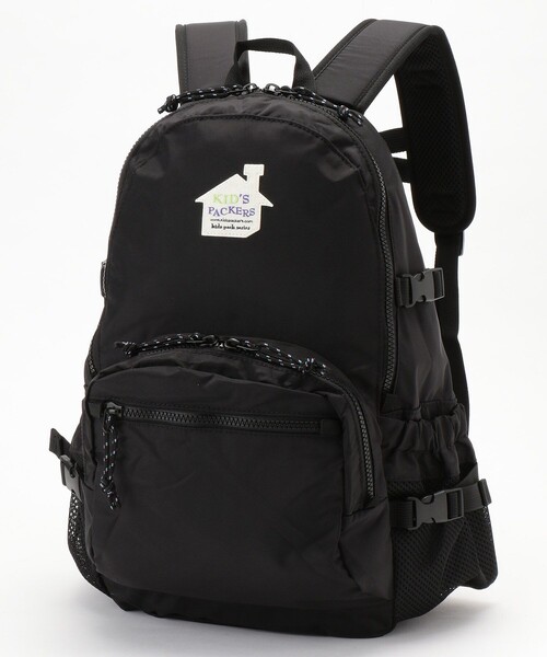 FREAK'S STORE（フリークスストア）の「FREDRIK PACKERS/フレドリックパッカーズ 420D DAY PACK KIDS/420デニールデイパックキッズ（バックパック/リュック・キッズ・ブラック/オリーブ/ピンク・ONE SIZE）」の2枚目の写真