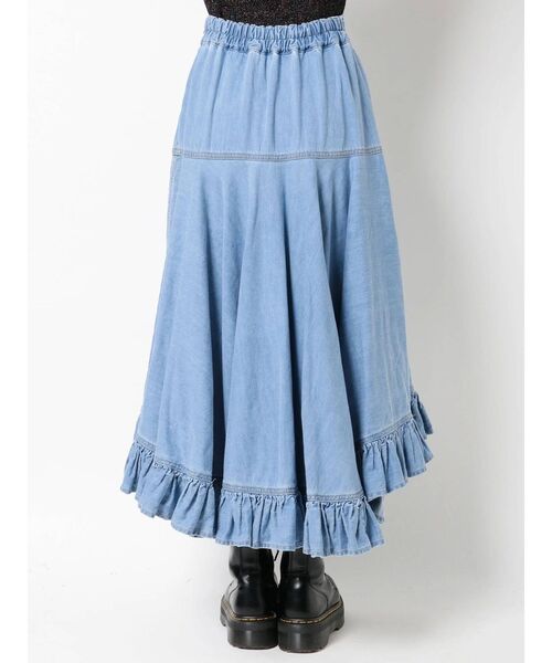 jouetie（ジュエティ）の「クレイジーパターンフリルスカート（スカート・レディース・レッド/ブラック/グレー/ライトブルー・MEDIUM）」の21枚目の写真