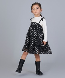 petit main | 【リンク】ティアードドッキングワンピ(ワンピース)