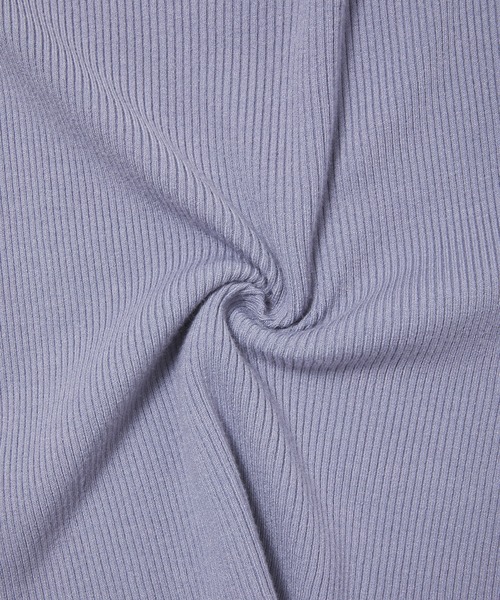 fifth（フィフス）の「バッククロスリブニット（ニット/セーター・レディース・ホワイト/ブルー・MEDIUM）」の4枚目の写真