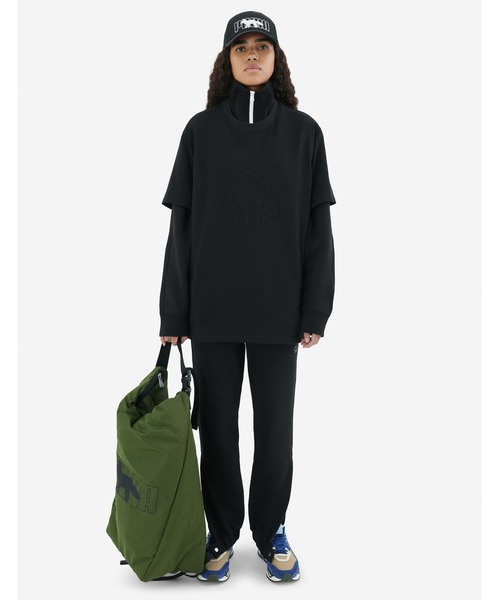 Maison Kitsune（メゾンキツネ）の「PUMA x MK Tee（Tシャツ/カットソー・メンズ・ブラック・L/XS/S/M）」の7枚目の写真