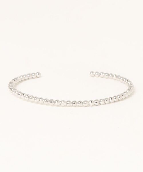 rapiecage（ラピエサージュ）の「スリムドットCバングル（バングル/リストバンド・レディース・シルバー/ゴールド・FREE）」の7枚目の写真