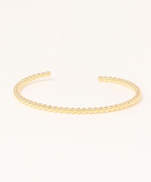 rapiecage（ラピエサージュ）の「スリムドットCバングル（バングル/リストバンド・レディース・シルバー/ゴールド・FREE）」の10枚目の写真