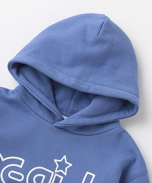 X-girl stages ロゴプルパーカー　１００ X-girl Stages（エックスガールステージス）の「オンライン限定