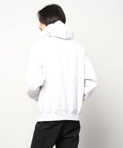 Paragraph(パラグラフ)の「【PARAGRAPH/パラグラフ】アースデザイン発泡ロゴパーカー/フーディー(パーカー・メンズ・チャコールグレー/アッシュグレー/パープル・FREE)」の12枚目の写真