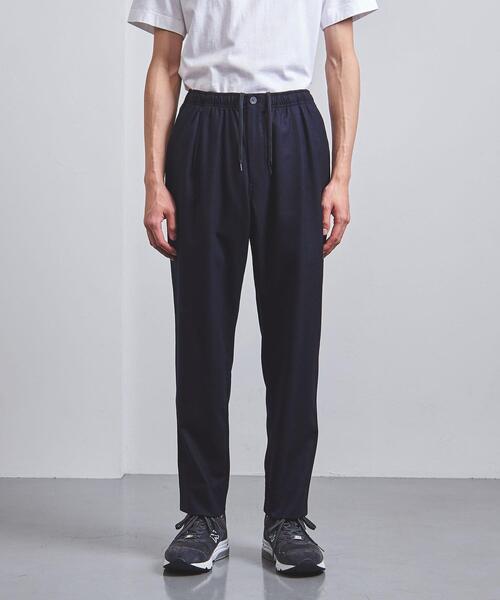 UNITED ARROWS（ユナイテッドアローズ）の「＜UNITED ARROWS＞ サキソニー オールギャザー 1プリーツ イージーパンツ（その他パンツ・メンズ・ベージュ/ネイビー/グレー・S/M/XL/L）」の13枚目の写真