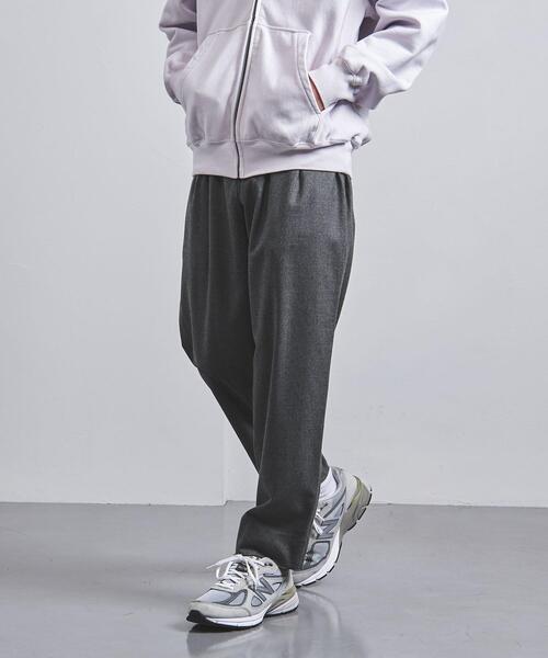 UNITED ARROWS（ユナイテッドアローズ）の「＜UNITED ARROWS＞ サキソニー オールギャザー 1プリーツ イージーパンツ（その他パンツ・メンズ・ベージュ/ネイビー/グレー・S/M/XL/L）」の7枚目の写真