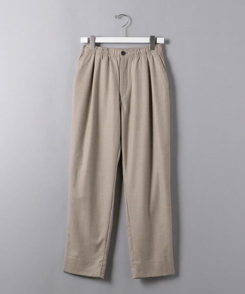 UNITED ARROWS（ユナイテッドアローズ）の「＜UNITED ARROWS＞ サキソニー オールギャザー 1プリーツ イージーパンツ（その他パンツ・メンズ・ベージュ/ネイビー/グレー・S/M/XL/L）」の22枚目の写真