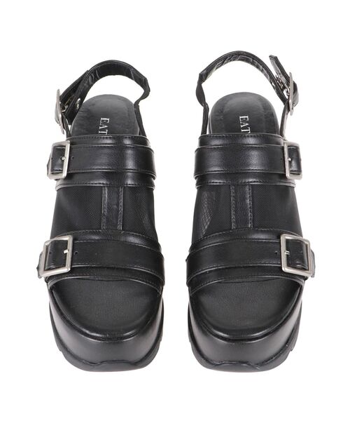 EATME（イートミー）の「シースルーベルトスニーカーサンダル（サンダル・レディース・ブラック/ベージュ・S/M/L）」の13枚目の写真