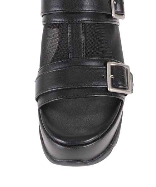 EATME（イートミー）の「シースルーベルトスニーカーサンダル（サンダル・レディース・ブラック/ベージュ・S/M/L）」の11枚目の写真