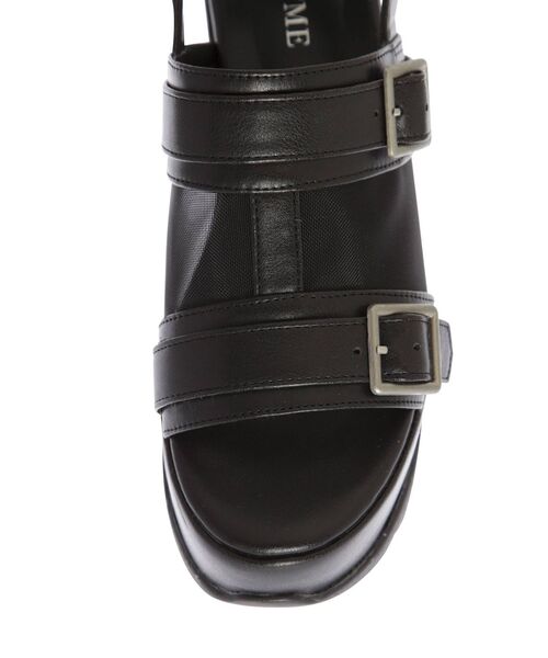 EATME（イートミー）の「シースルーベルトスニーカーサンダル（サンダル・レディース・ブラック/ベージュ・S/M/L）」の18枚目の写真