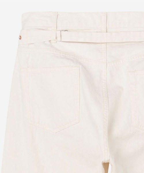 Kaptain Sunshine(キャプテン サンシャイン)の「〈別注〉KAPTAIN SUNSHINE | ワイドデニムトラウザー WOMEN(デニムパンツ・レディース・ブラック/Nat・34)」の14枚目の写真