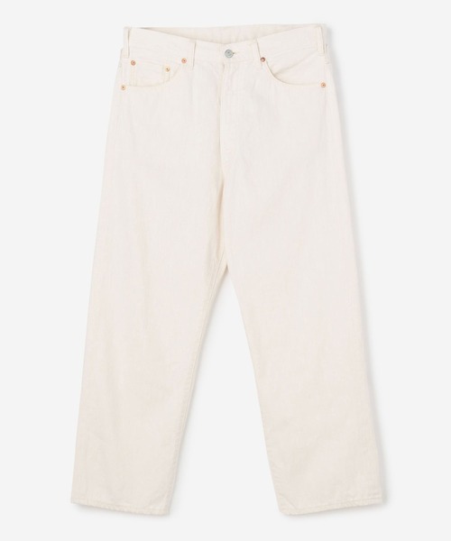 Kaptain Sunshine(キャプテン サンシャイン)の「〈別注〉KAPTAIN SUNSHINE | ワイドデニムトラウザー WOMEN(デニムパンツ・レディース・ブラック/Nat・34)」の8枚目の写真