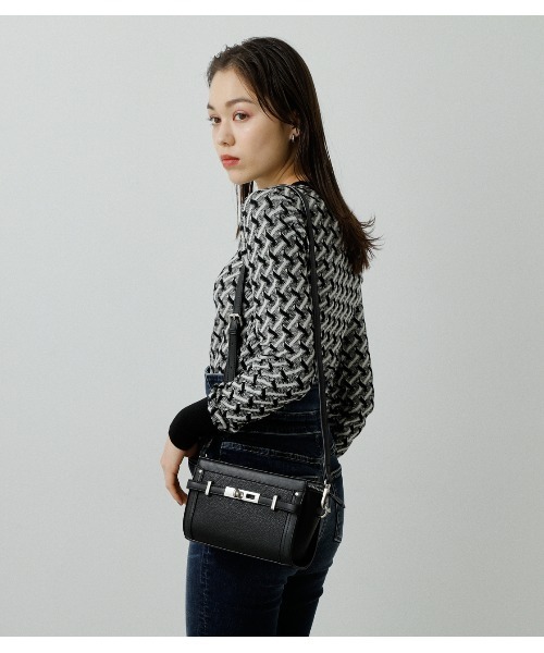 AZUL by moussy(アズールバイマウジー)の「MULTI FUNCTIONAL WALLET BAG/マルチファンクショナルウォレットバッグ(ポーチ・レディース・ライトブラウン/グリーン/ブラック・FREE)」の1枚目の写真