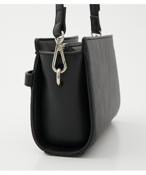 AZUL by moussy(アズールバイマウジー)の「MULTI FUNCTIONAL WALLET BAG/マルチファンクショナルウォレットバッグ(ポーチ・レディース・ライトブラウン/グリーン/ブラック・FREE)」の4枚目の写真