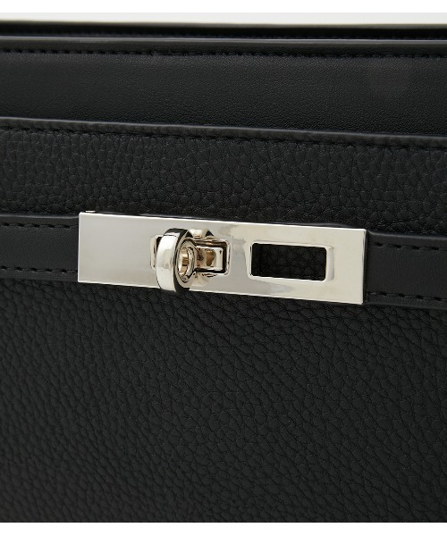 AZUL by moussy(アズールバイマウジー)の「MULTI FUNCTIONAL WALLET BAG/マルチファンクショナルウォレットバッグ(ポーチ・レディース・ライトブラウン/グリーン/ブラック・FREE)」の6枚目の写真