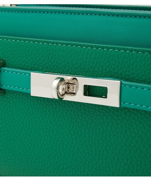 AZUL by moussy(アズールバイマウジー)の「MULTI FUNCTIONAL WALLET BAG/マルチファンクショナルウォレットバッグ(ポーチ・レディース・ライトブラウン/グリーン/ブラック・FREE)」の16枚目の写真