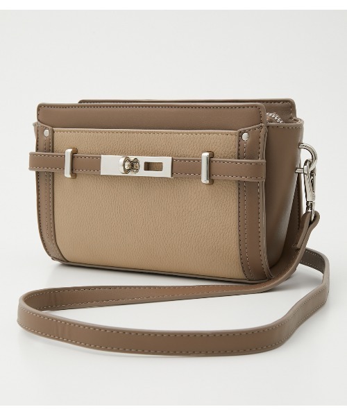 AZUL by moussy(アズールバイマウジー)の「MULTI FUNCTIONAL WALLET BAG/マルチファンクショナルウォレットバッグ(ポーチ・レディース・ライトブラウン/グリーン/ブラック・FREE)」の20枚目の写真