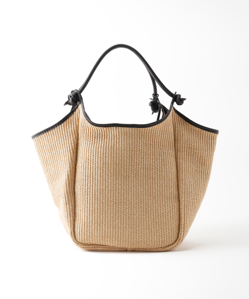 marco masi（マルコマージ）の「【MARCO MASI/マルコマージ】 TOTE BAG：トートバッグ（トートバッグ・レディース・ベージュ/グレー・FREE）」の3枚目の写真