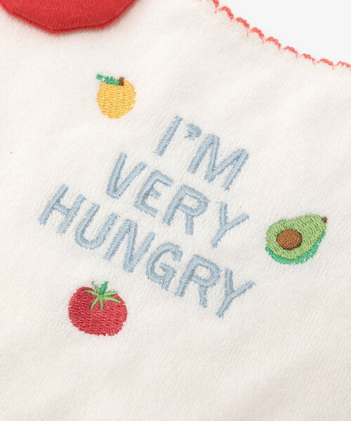 Afternoon Tea（アフタヌーンティー）の「スタイ/はらぺこあおむし（スタイ/よだれかけ・キッズ・アイボリー・ONE SIZE）」の4枚目の写真