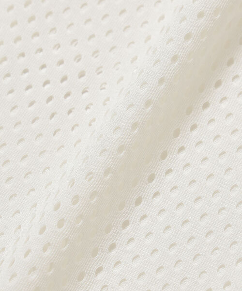 BEAMS BOY（ビームスボーイ）の「maturely / Mesh Dot Short Smock（シャツ/ブラウス・レディース・ホワイト/ブラック・ONE SIZE）」の14枚目の写真