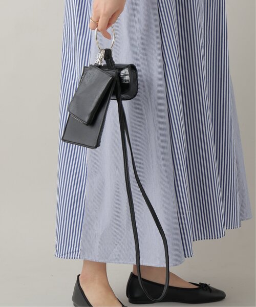 frames RAY CASSIN（フレームスレイカズン）の「リングハンドルマルチショルダー（ショルダーバッグ・レディース・ブラック/ブラウン/グリーン/キナリ・FREE）」の7枚目の写真