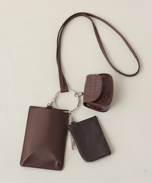 frames RAY CASSIN（フレームスレイカズン）の「リングハンドルマルチショルダー（ショルダーバッグ・レディース・ブラック/ブラウン/グリーン/キナリ・FREE）」の16枚目の写真