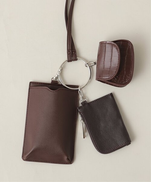 frames RAY CASSIN（フレームスレイカズン）の「リングハンドルマルチショルダー（ショルダーバッグ・レディース・ブラック/ブラウン/グリーン/キナリ・FREE）」の20枚目の写真