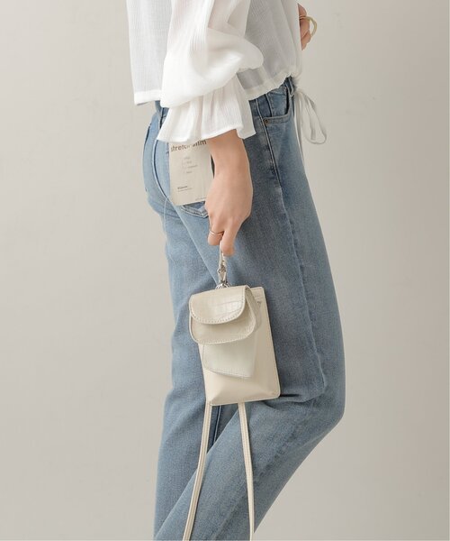 frames RAY CASSIN（フレームスレイカズン）の「リングハンドルマルチショルダー（ショルダーバッグ・レディース・ブラック/ブラウン/グリーン/キナリ・FREE）」の12枚目の写真