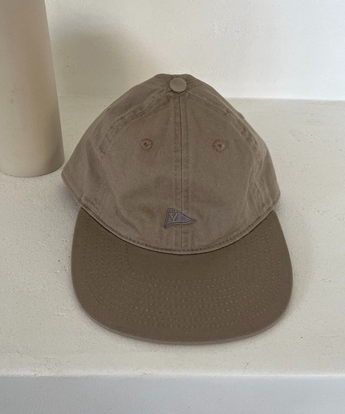 CAPRICIEUX LE'MAGE（カプリシューレマージュ）の「YALEキャップ（キャップ・レディース・ホワイト/ベージュ・FREE）」の2枚目の写真